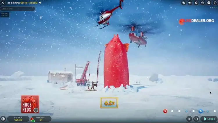 Ice Fishing Live Casino – mer realisme og interaksjon